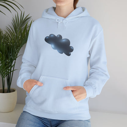 Unisex Heavy Blend™ Hooded Sweatshirt - Serene Cloudscape - Dreamy Cloud Design