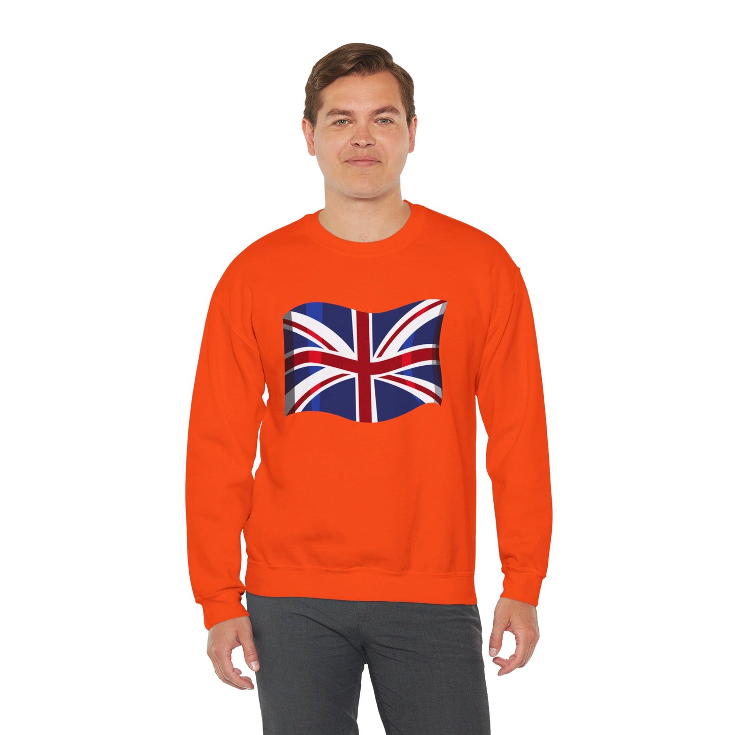 Unisex Heavy Blend™ Crewneck Sweatshirt - UK Flag