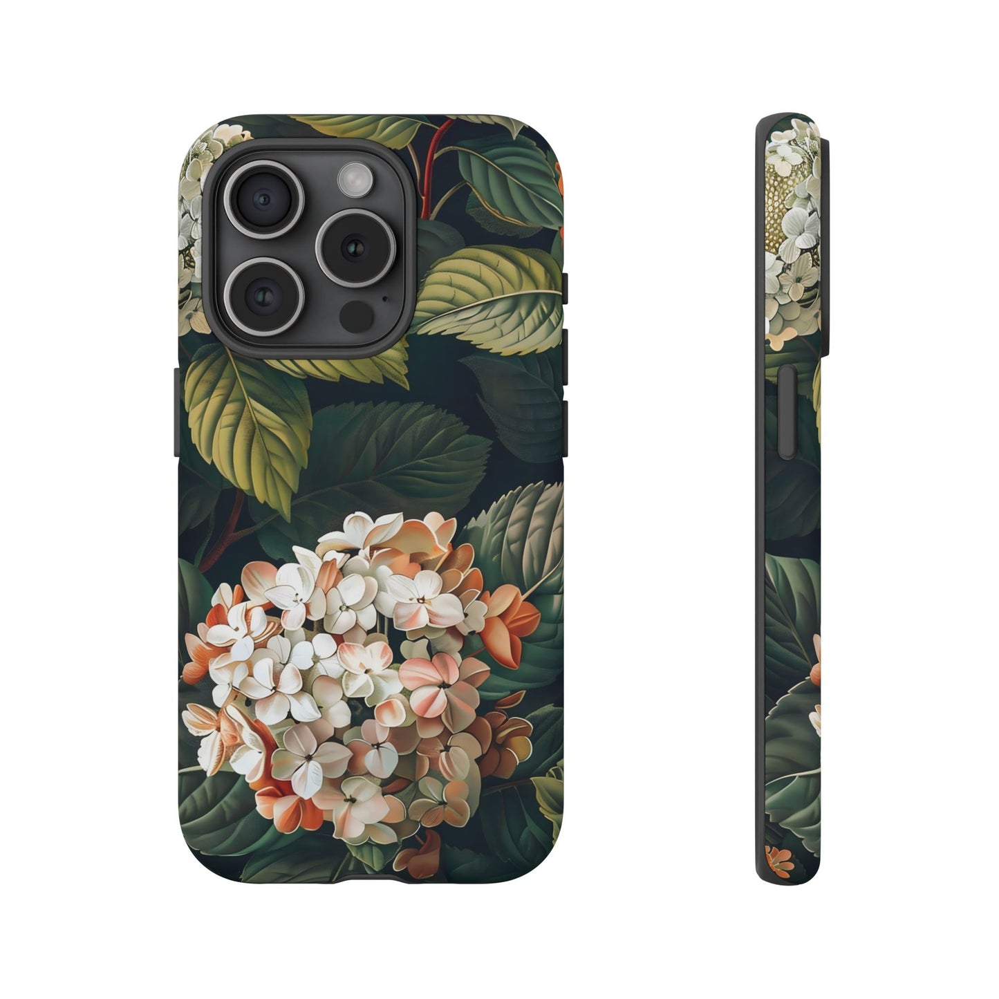 Floral Phone Case - Tough Cases, Nature Lover Gift, Floral Design, Botanical Phone Cover, Stylish Cellphone Accessory, Mother's Day Gift