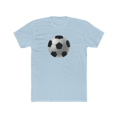 Dynamic Football Design - Sports Passion and Energetic Unisex Cotton Crew Tee