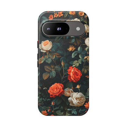 Floral Phone Case | Tough Cases with Elegant Design | Gift for Her, Mother's Day, Birthdays, Personalized, Trendy Tech Accessories