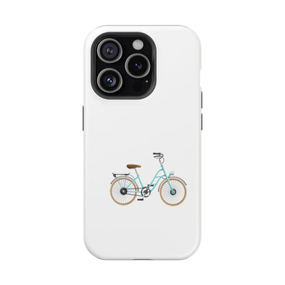 Charming Bicycle Magnetic Tough Case, Fun Phone Cover, Bike Lover Gift, Unique Mobile Accessory, Perfect for Fall and Spring Adventures
