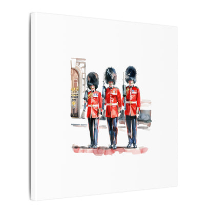 Royal Guards Canvas Print, British Wall Art, Home Decor, Unique Gift, London Culture