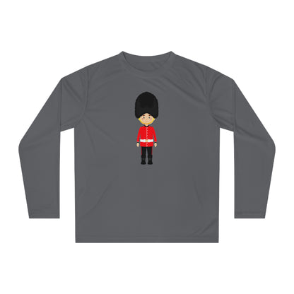 Unisex Performance Long Sleeve Shirt - Royal Guard - A London Icon