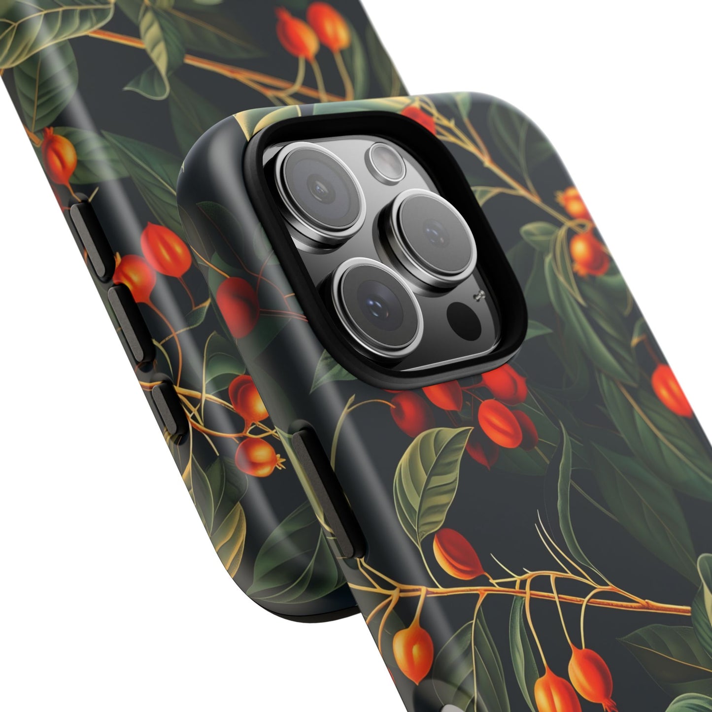 Tough Cases, Floral Phone Case, Nature-Inspired Tech, Unique Gift, Phone Accessory, Botanical Design, Fall Vibes