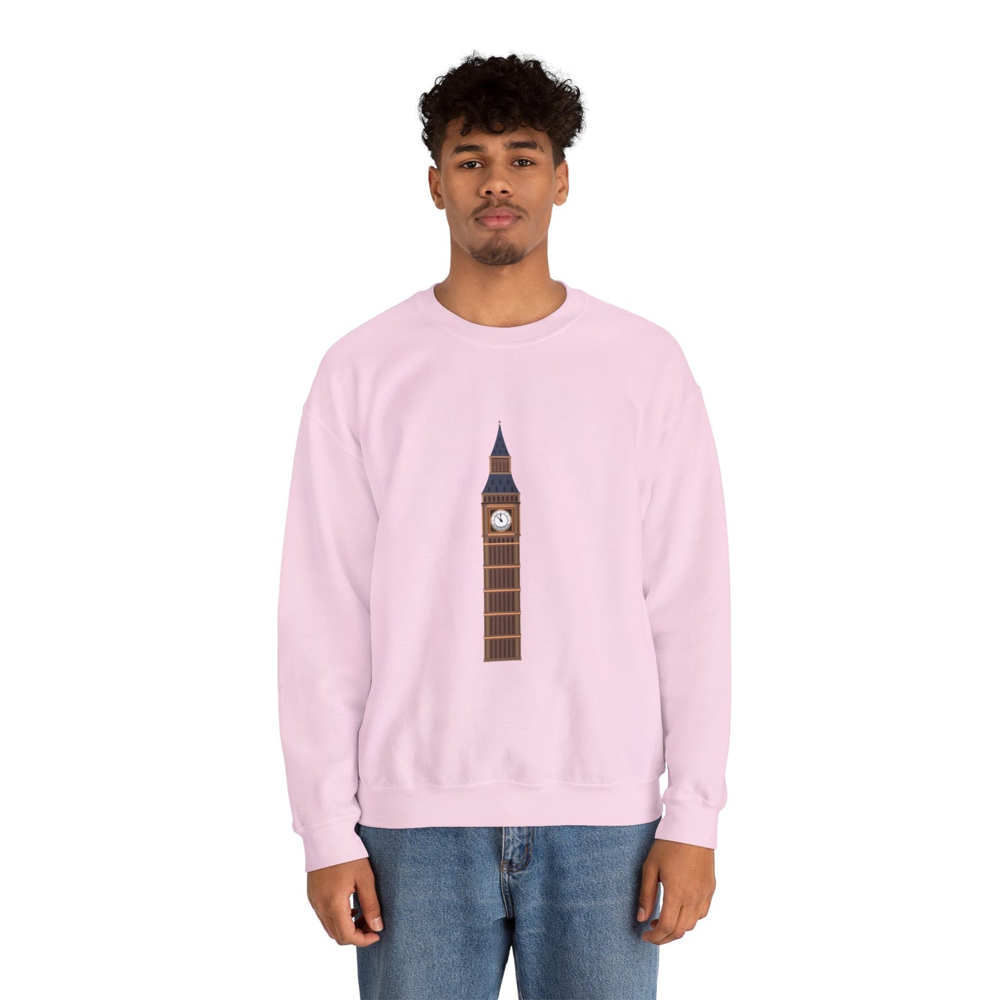 Unisex Heavy Blend™ Crewneck Sweatshirt Breathable - Big Ben Iconic British Tower