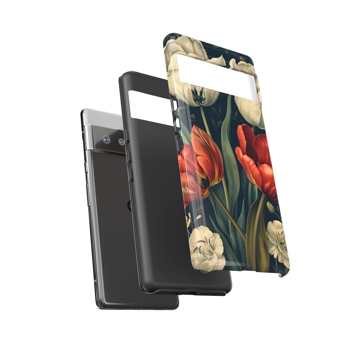 White Flower Tough Cases