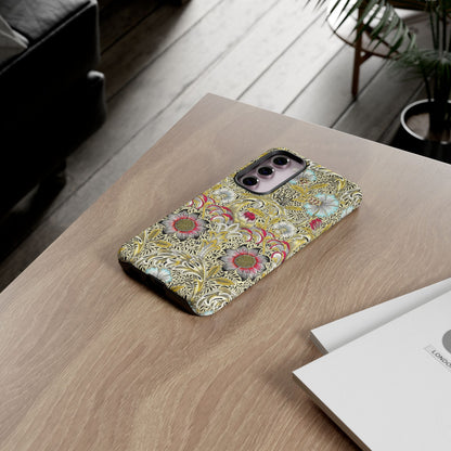 Floral Phone Case - Tough Cases, Floral Design, Stylish, Protective, Unique Gift for Her, Phone Accessories