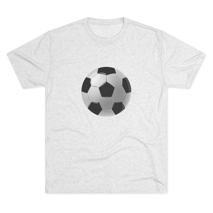 Dynamic Football Design - Sports Passion and Energy Unisex Tri-Blend Crew Tee