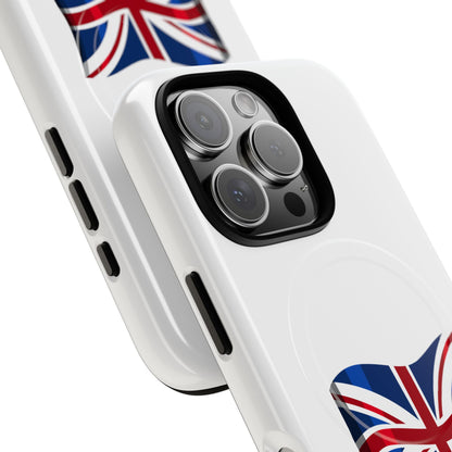 Union Jack Tough Magnetic Case, Durable Phone Cover, British Flag Cell Phone Protector, Gift for UK Lovers, Travel Accessories