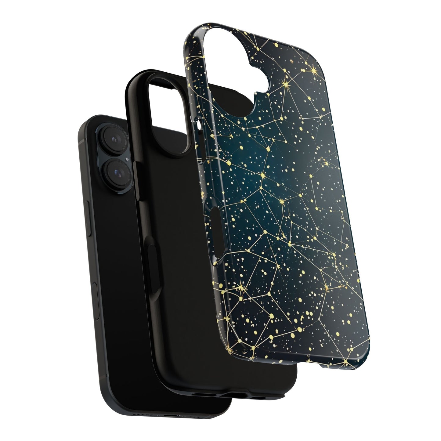 Celestial Phone Case - Starry Night Galaxy Design, Tough Case for Astrology Lovers, Cosmic Gift for Birthdays, Space Themed Accessory