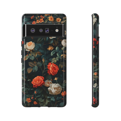 Floral Phone Case | Tough Cases with Elegant Design | Gift for Her, Mother's Day, Birthdays, Personalized, Trendy Tech Accessories