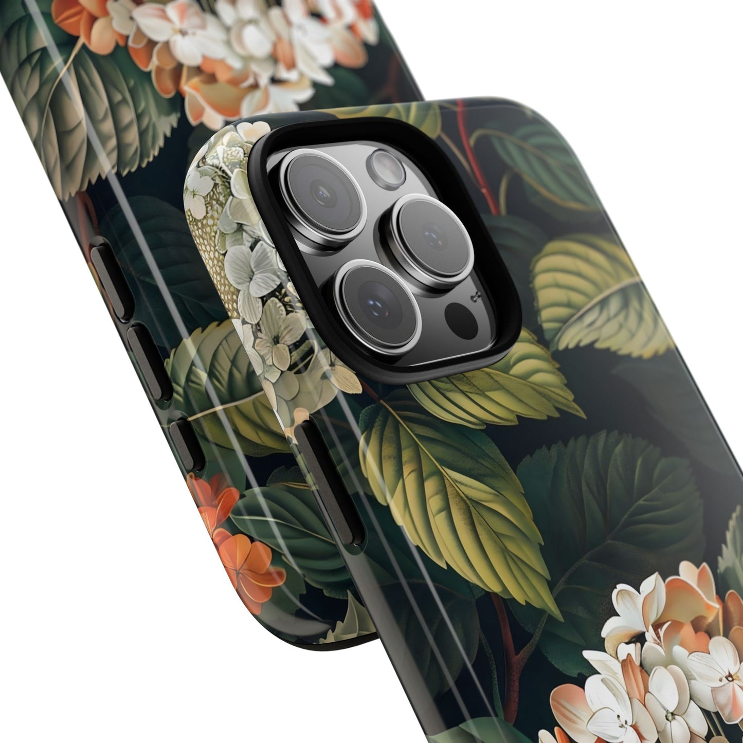 Floral Phone Case - Tough Cases, Nature Lover Gift, Floral Design, Botanical Phone Cover, Stylish Cellphone Accessory, Mother's Day Gift