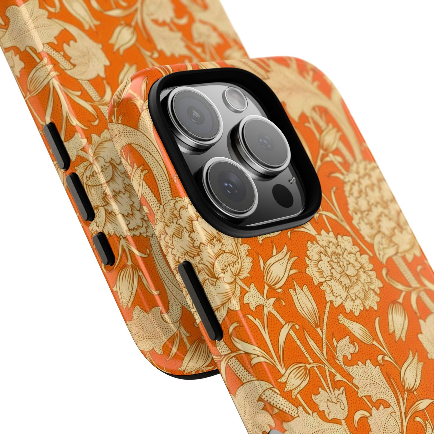 Floral Phone Case, Vibrant Tough Cases for Garden Lovers, Stylish Protection, Gift for Birthdays, Spring Decor, Unique Design