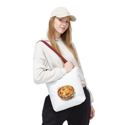 Quirky Pizza Tote Bag, Funny Grocery Bag, Foodie Gift, Kitchen Lover Accessory, Mother's Day, Summer Picnic Essentials