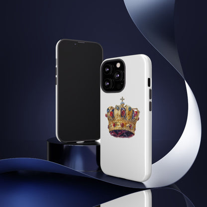 Royal Crown Phone Case | Tough Phone Cases, Stylish Accessories, Gift for Her, Birthday Present, Royalty Vibe