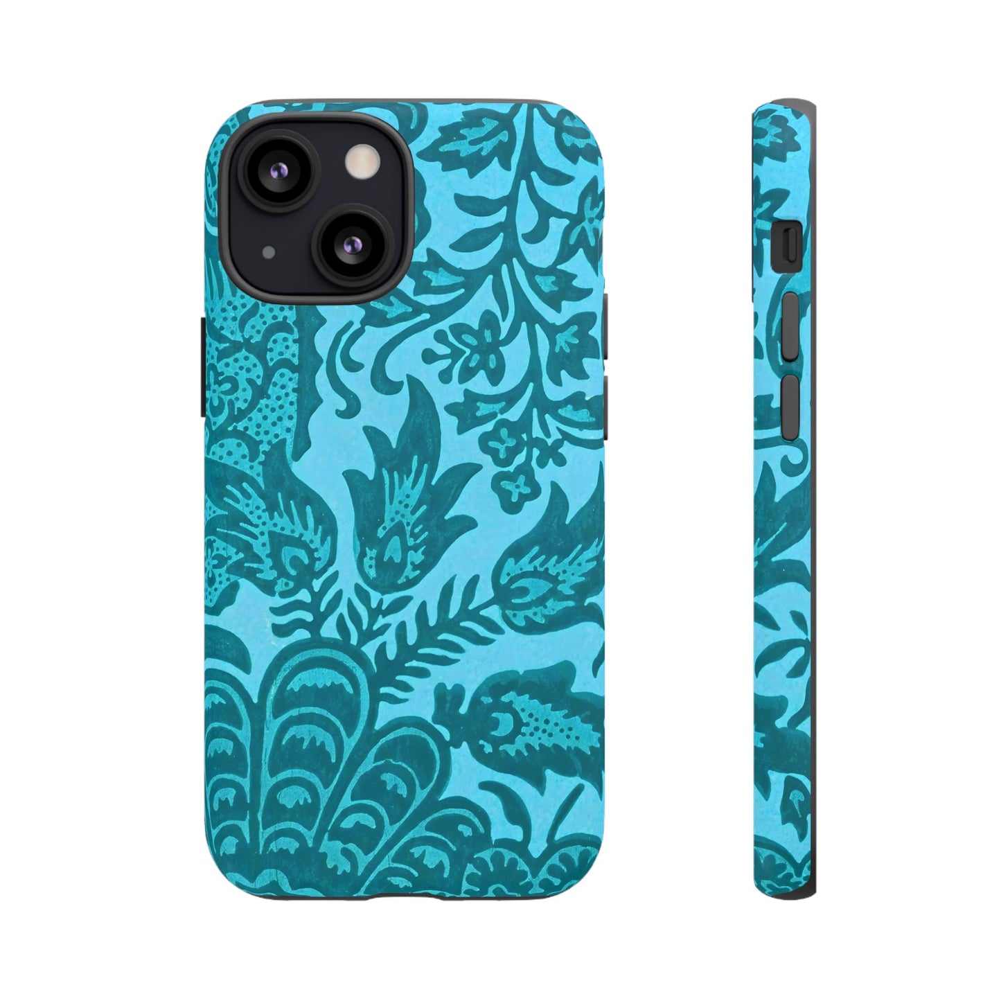 Bohemian Phone Case, Tough Floral Phone Cover, Artistic Phone Protector, Gift for Her, Unique Tech Accessories