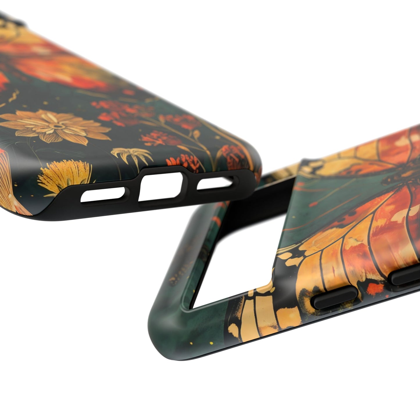 Butterfly Phone Case – Tough Cases for Nature Lovers, Floral Design, Butterfly Art, Unique Gift, Eco-Friendly Protection