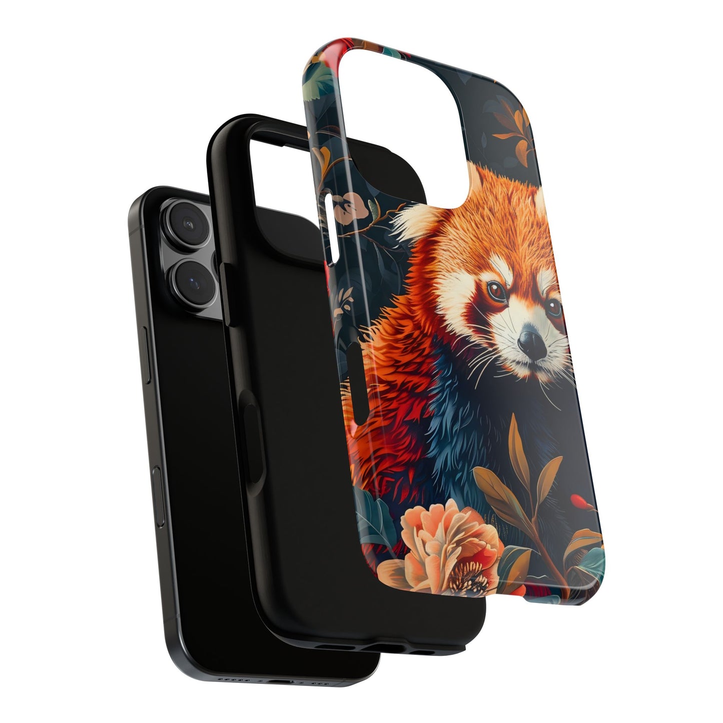 Cute Red Panda Phone Case, Wildlife Lover Gift, Tough Cases for iPhone, Nature-Themed Phone Cover, Animal Art Shell, Cute Tech Accessories