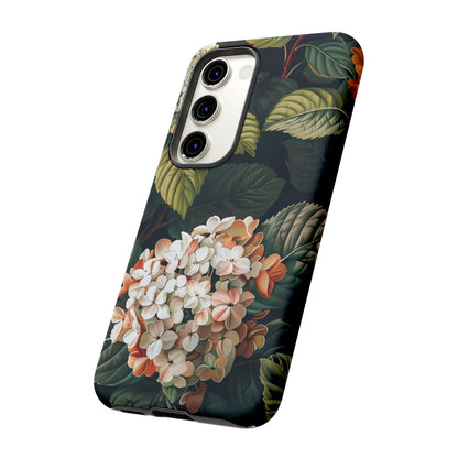 Floral Phone Case - Tough Cases, Nature Lover Gift, Floral Design, Botanical Phone Cover, Stylish Cellphone Accessory, Mother's Day Gift