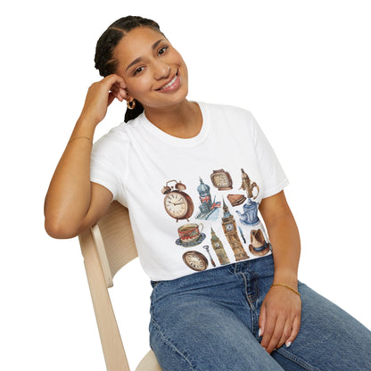 Unisex Softstyle T-Shirt - Timeless Symbols - Iconic England