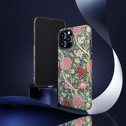 Floral Phone Case, Tough Cases, Durable Phone Cover, Stylish Phone Protector, Gift Idea for Nature Lovers, Floral Pattern Tech Accessories