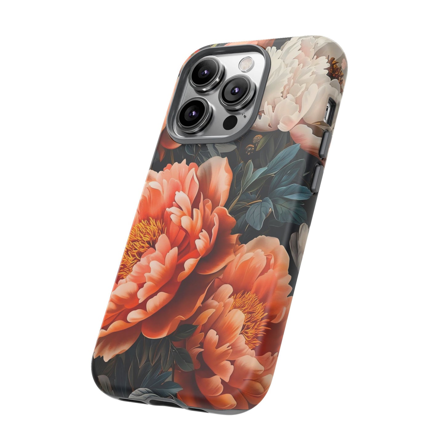 Floral Phone Case - Tough Cases, Durable Cover, Flower Design, Unique Gift, Phone Accessories