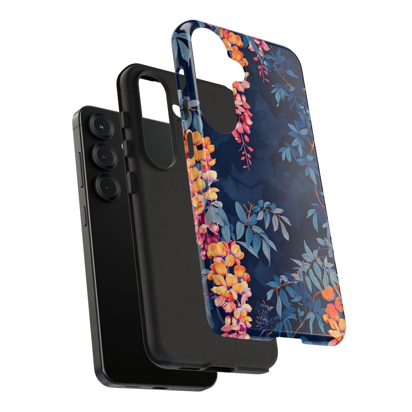 Floral iPhone Case, Tough Phone Cover, Gift for Her, Nature Lover Accessory, Spring Decor, Unique Floral Design