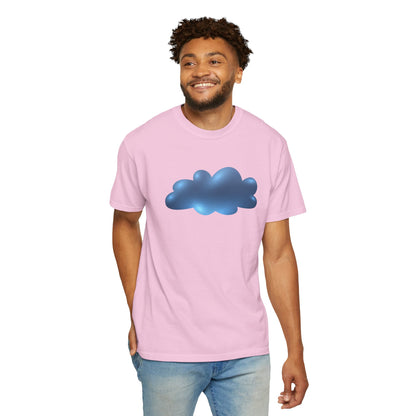 Serene Cloudscape - Dreamy Cloud All-day wear Unisex Garment-Dyed T-shirt