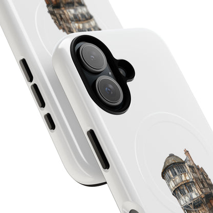 Durable Magnetic Phone Cases with Vintage Architecture Design, Personalized Phone Protection, Unique Gift for Travelers, Stylish Tech [...]