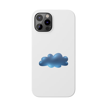 Cloud Design Slim Phone Cases - Aesthetic Protection for Your Device, Cute Phone Cover, Trendy Accessories, Gift for Her, Cloudy Vibes