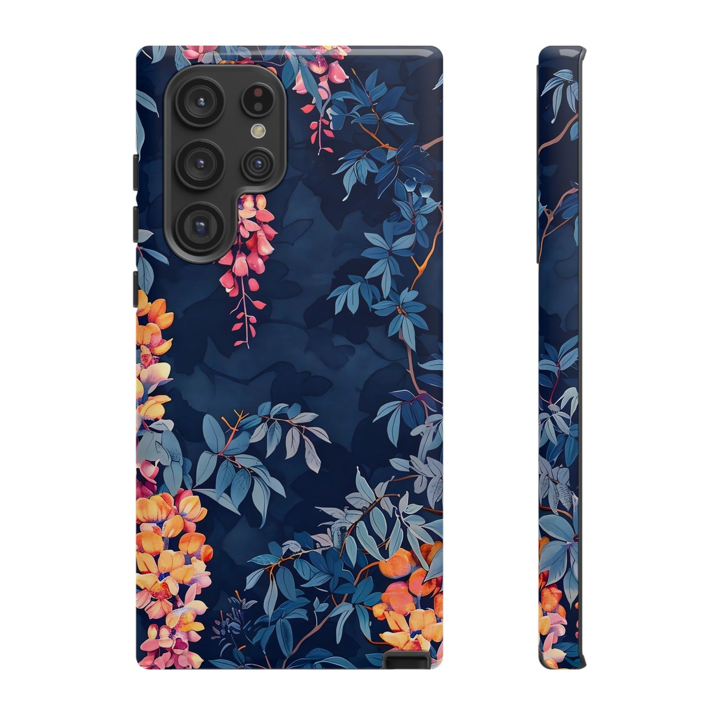 Floral iPhone Case, Tough Phone Cover, Gift for Her, Nature Lover Accessory, Spring Decor, Unique Floral Design