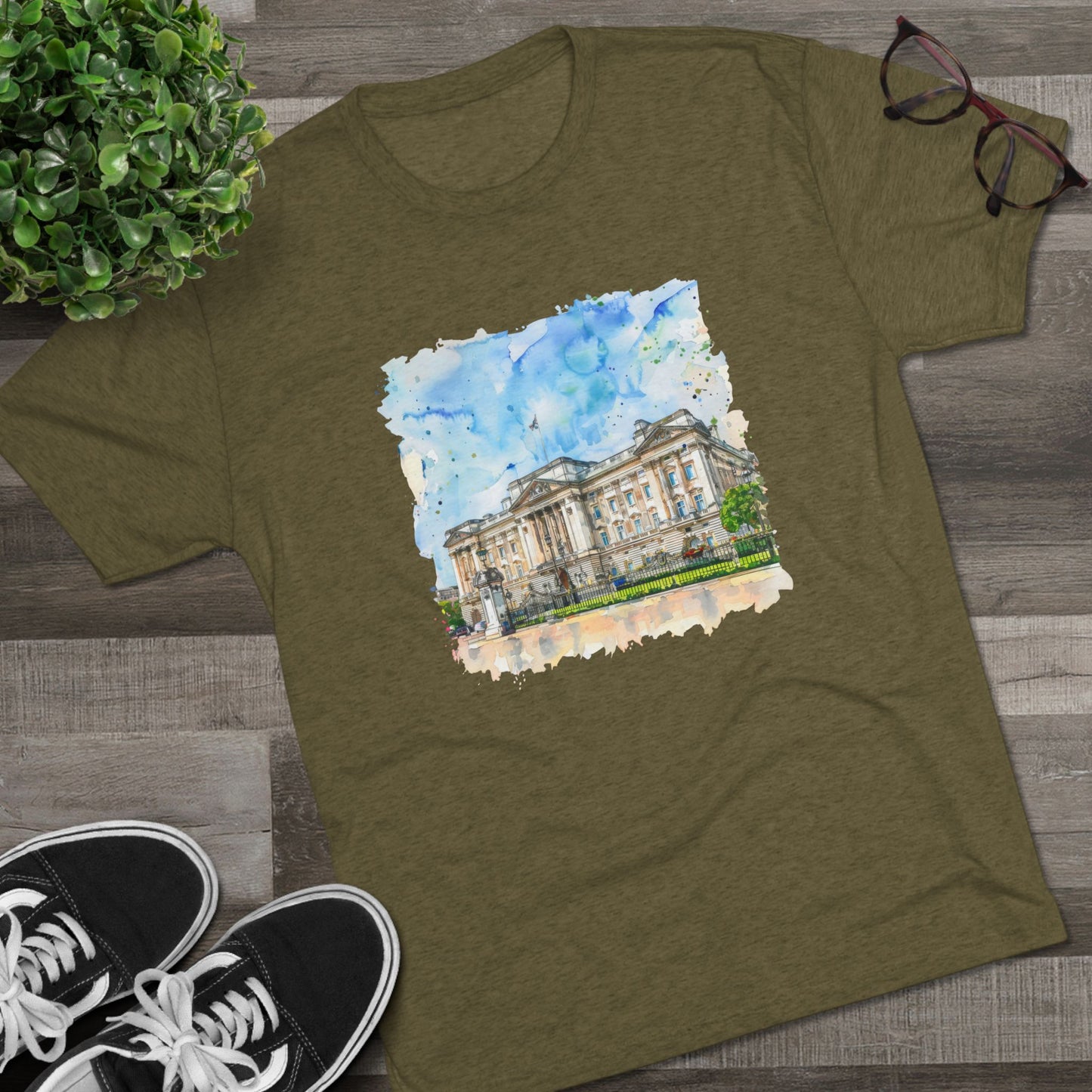 Unisex Tri-Blend Crew Tee - British Nature and Inspirations