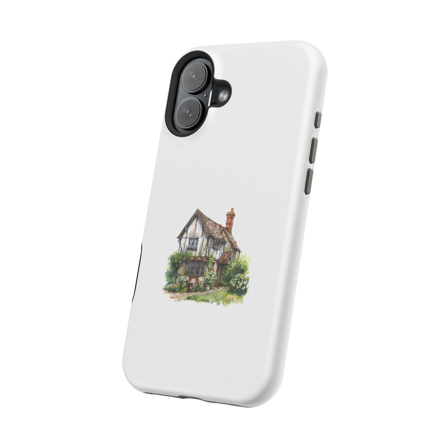 Magnetic Phone Cases, Whimsical Cottage Design, Unique Gift, Phone Accessory, Artful Cases for Nature Lovers, Customized Options