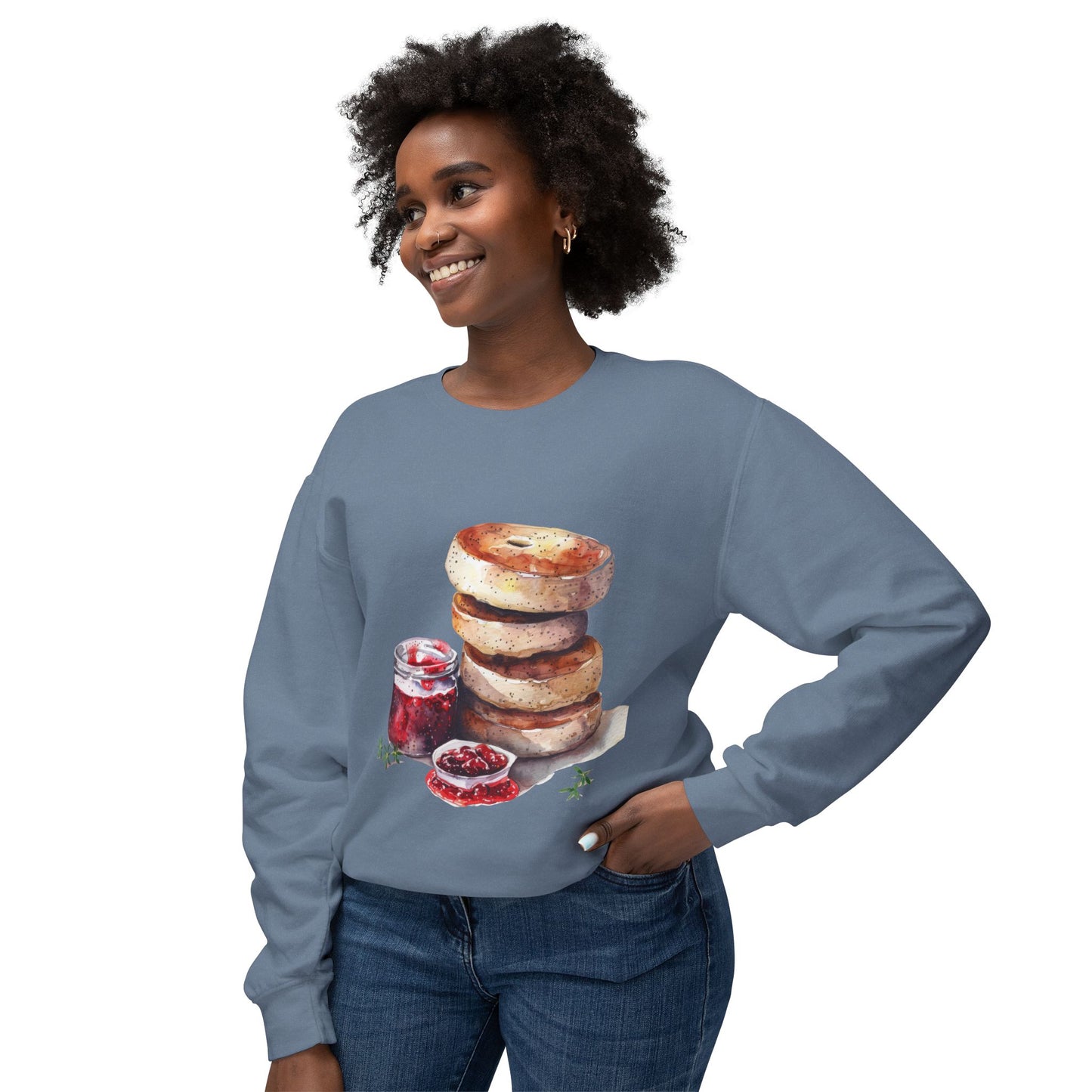 Unisex Lightweight Crewneck Sweatshirt - British Royal Cuisine