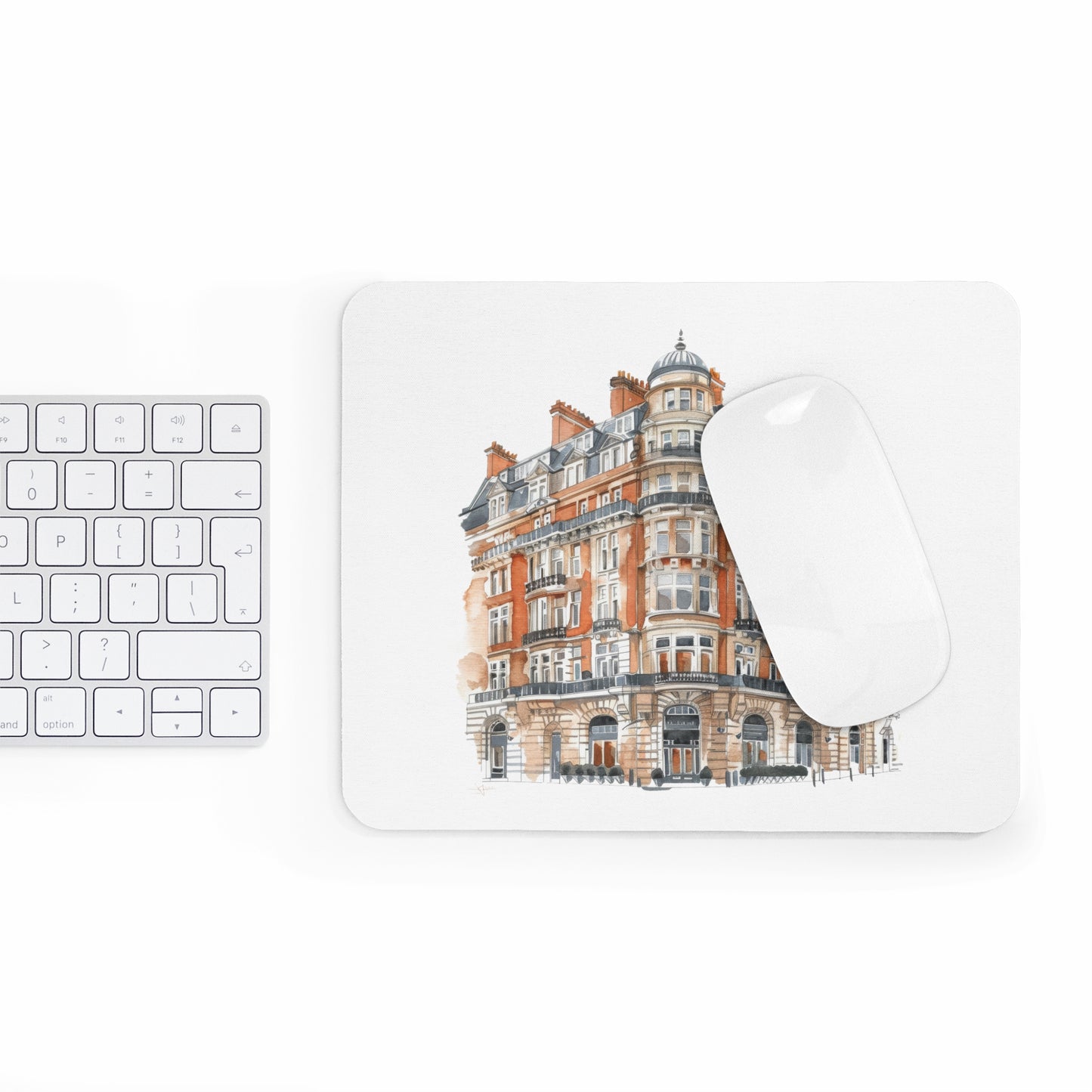 Elegant Cityscape Mouse Pad, Artistic Desk Accessory, Office Decor Gift, Modern Workspace Essentials, Unique Computer Mat