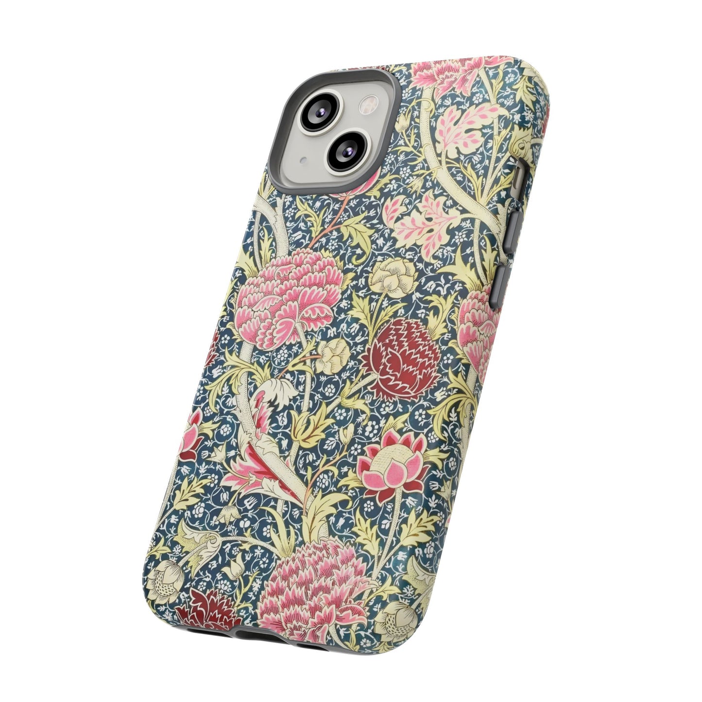 Floral Phone Case, Tough Cases, Durable Phone Cover, Stylish Phone Protector, Gift Idea for Nature Lovers, Floral Pattern Tech Accessories