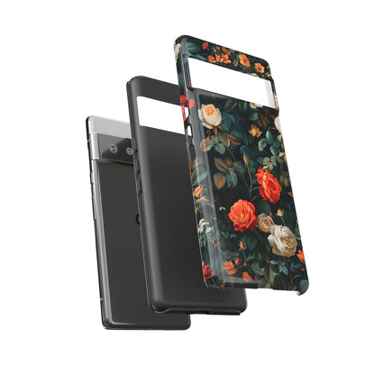 Floral Phone Case | Tough Cases with Elegant Design | Gift for Her, Mother's Day, Birthdays, Personalized, Trendy Tech Accessories