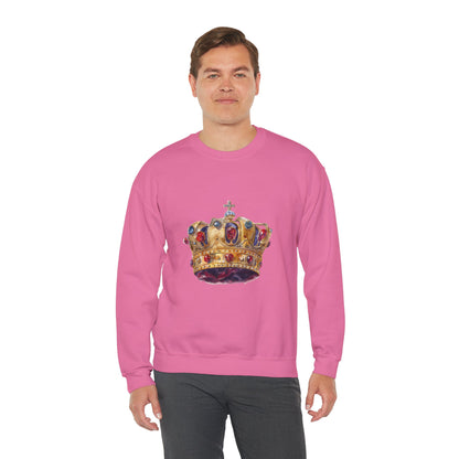 Unisex Heavy Blend™ Crewneck Sweatshirt High Grade - British Royal Crown