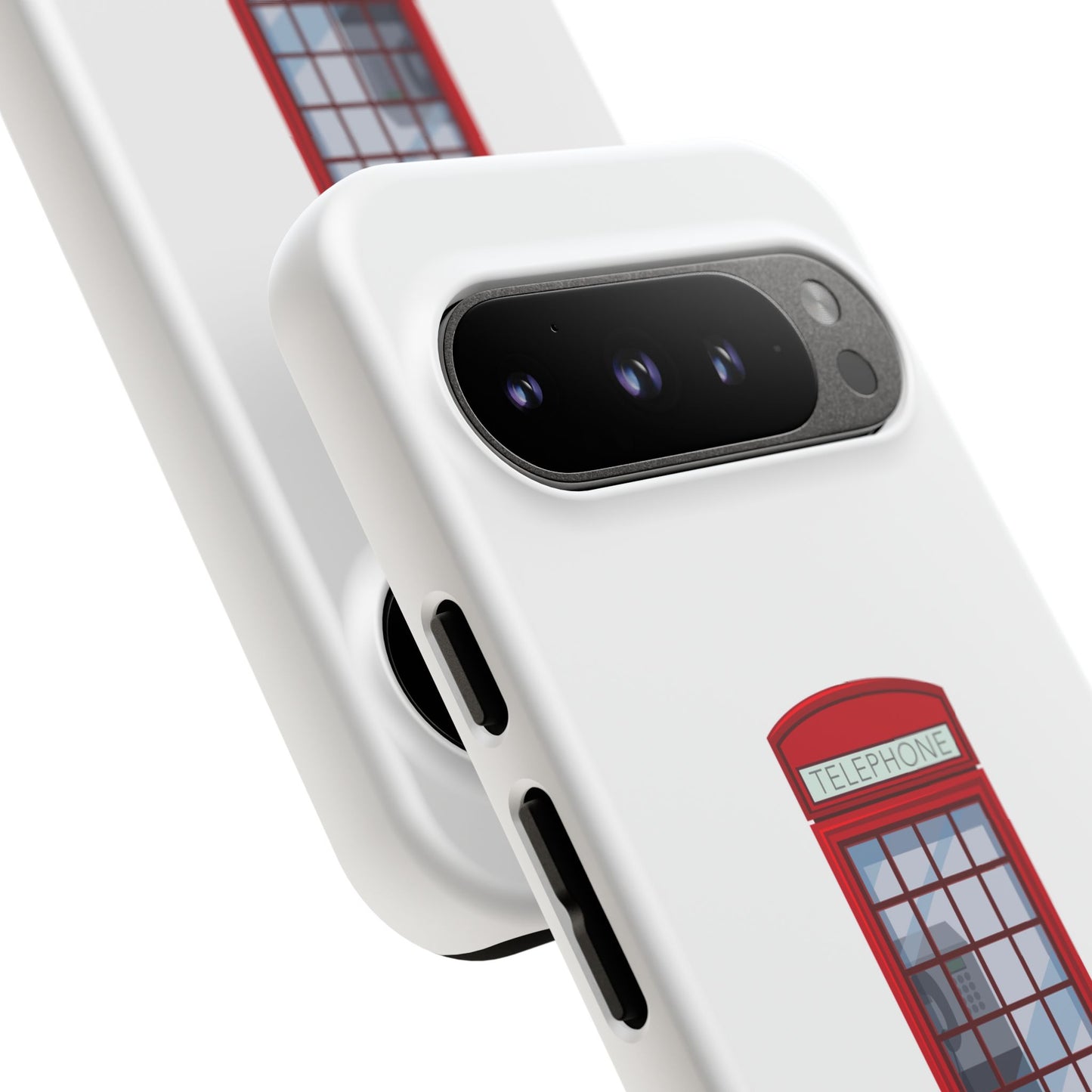 Red Telephone Booth Phone Case - Tough & Stylish Protection