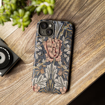 Floral Phone Case, Tough Cases for Stylish Protection, Flower Design, Gift for Her, Phone Accessories, Trendy Mobile Covers