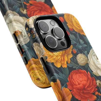Floral Tough Case for Phones | Durable Floral Phone Cover, Boho Chic, Unique Gift for Her, Phone Protection, Flower Design