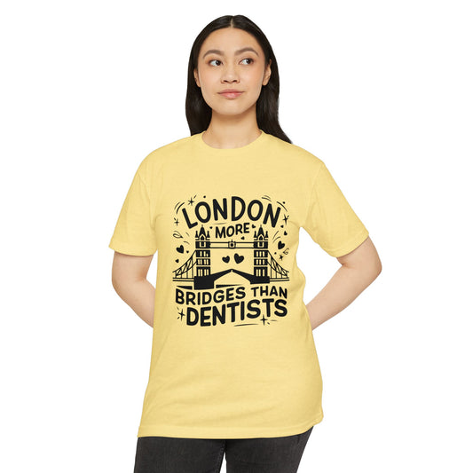 Unisex CVC Jersey T-shirt - London is having more Bridges