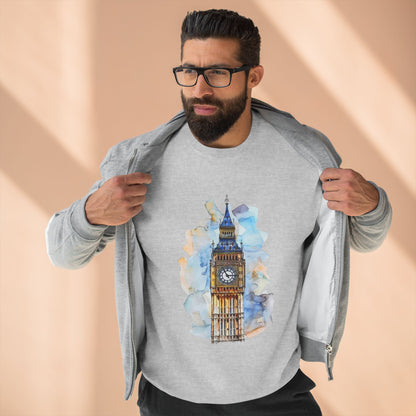 Unisex Crewneck Sweatshirt - Iconic Big Ben Clock Tower