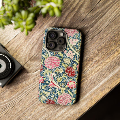Floral Phone Case, Tough Cases, Durable Phone Cover, Stylish Phone Protector, Gift Idea for Nature Lovers, Floral Pattern Tech Accessories