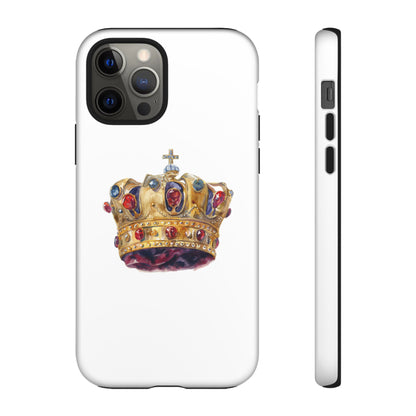 Royal Crown Phone Case | Tough Phone Cases, Stylish Accessories, Gift for Her, Birthday Present, Royalty Vibe