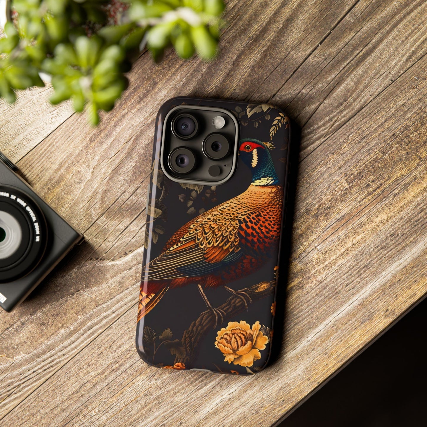 Elegant Bird Phone Case with Floral Design, Tough Phone Cover, Artistic Cell Phone Accessory, Unique Gift for Nature Lovers, Stylish [...]