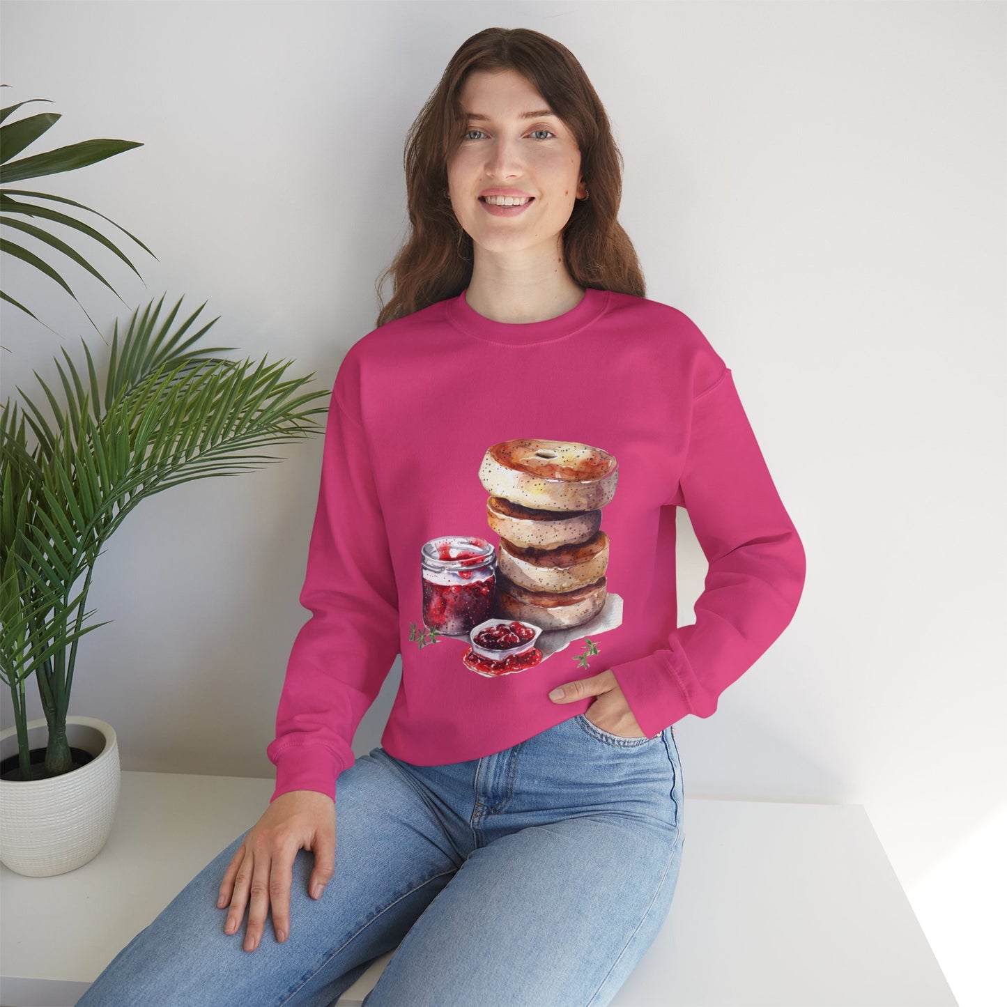 Unisex Heavy Blend™ Crewneck Sweatshirt - Royal Treats - British Cuisine with a Regal Twist