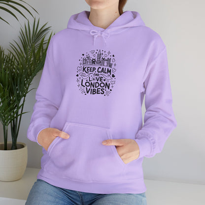 Unisex Heavy Blend™ Hooded Sweatshirt - Keep Calm and love London Vibes