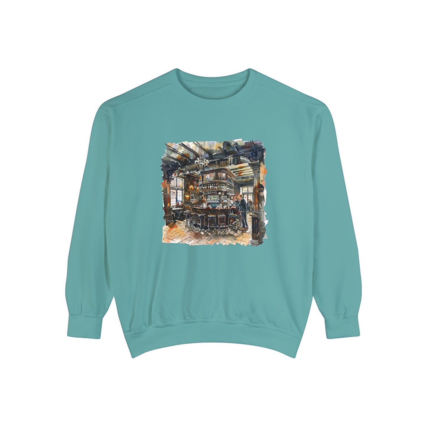 Unisex Garment-Dyed Sweatshirt Classy - London's Pub